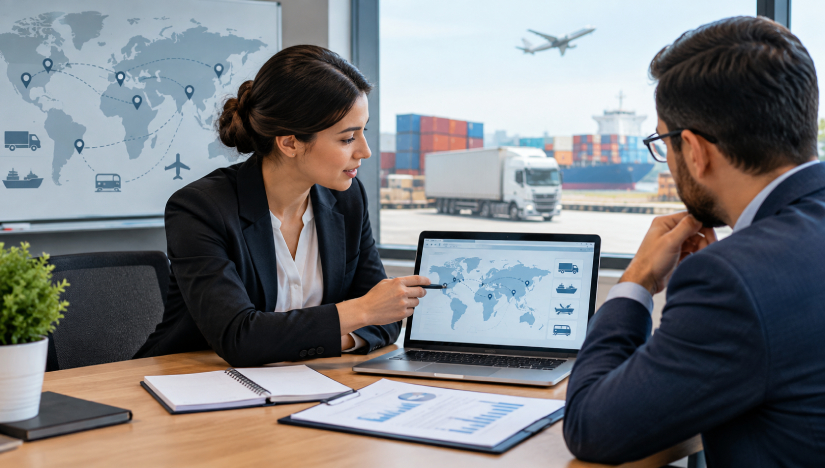 what does a logistics consultant do